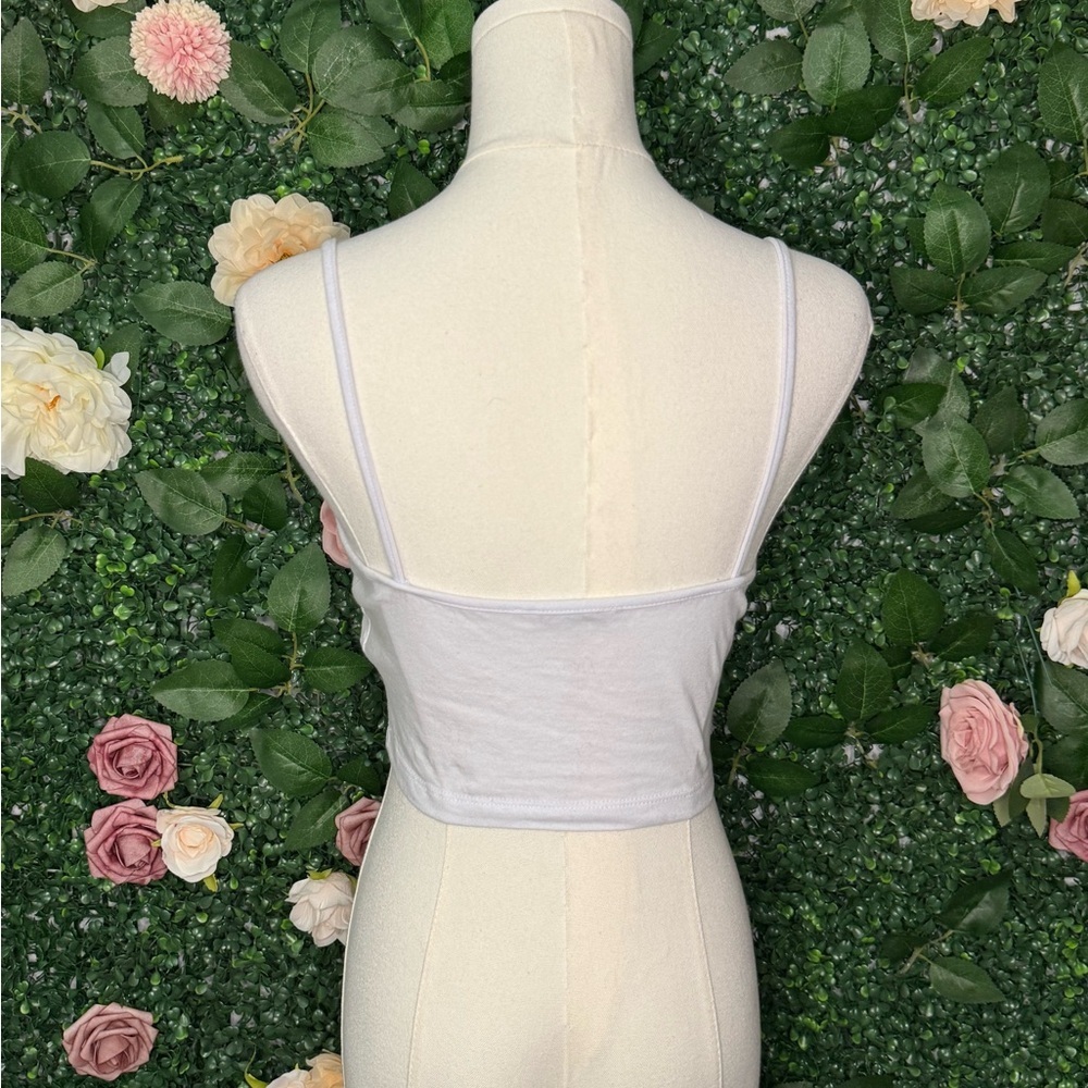 White Angel Crop Top - Picture 2 of 2
